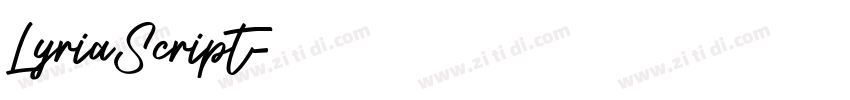 LyriaScript字体转换