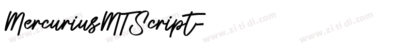 MercuriusMTScript字体转换