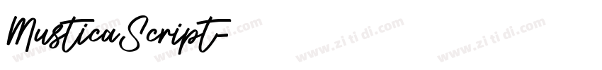 MusticaScript字体转换