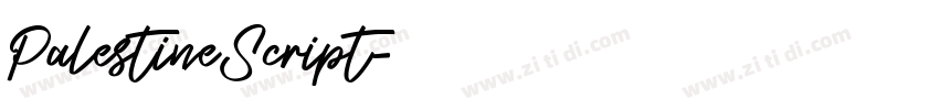 PalestineScript字体转换 PalestineScript字体转换