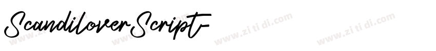 ScandiloverScript字体转换