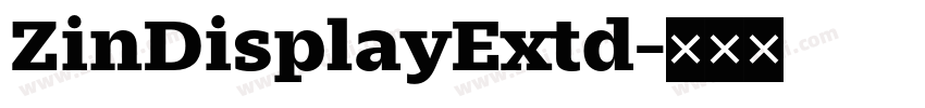 ZinDisplayExtd字体转换