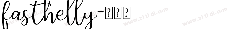fasthelly字体转换
