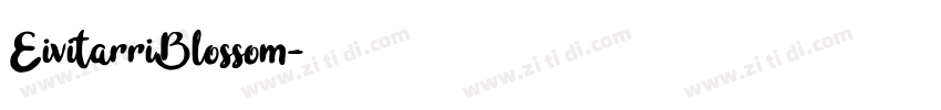 EivitarriBlossom字体转换