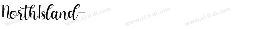 NorthIsland字体转换