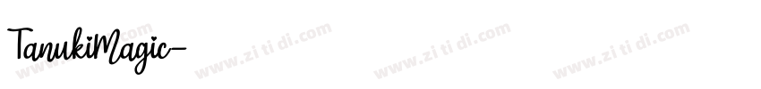 TanukiMagic字体转换