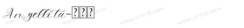 Angellita字体转换