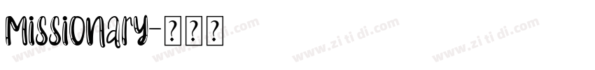 Missionary字体转换
