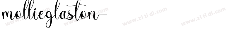 mollieglaston字体转换