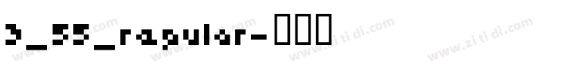 3_55_regular字体转换
