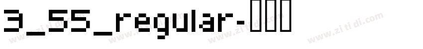 3_55_regular字体转换