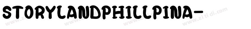 StorylandPhillpina字体转换