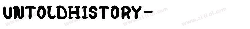 untoldhistory字体转换
