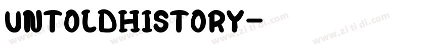 untoldhistory字体转换
