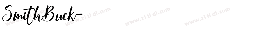 SmithBuck字体转换