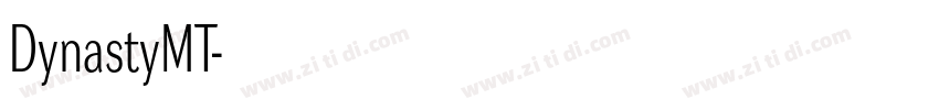 DynastyMT字体转换