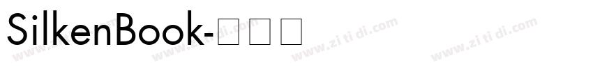 SilkenBook字体转换