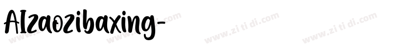 AIzaozibaxing字体转换