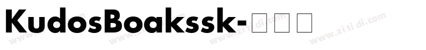KudosBoakssk字体转换