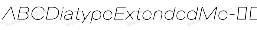 ABCDiatypeExtendedMe字体转换 ABCDiatypeExtendedMe字体转换