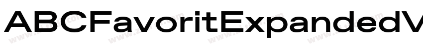 ABCFavoritExpandedVa字体转换 ABCFavoritExpandedVa字体转换