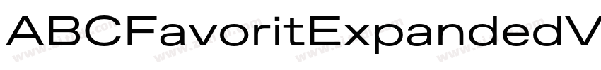 ABCFavoritExpandedVa字体转换 ABCFavoritExpandedVa字体转换
