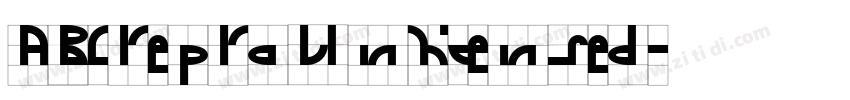 ABCreproUnlicensed字体转换 ABCreproUnlicensed字体转换