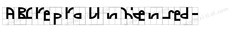 ABCreproUnlicensed字体转换 ABCreproUnlicensed字体转换