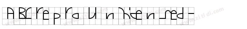 ABCreproUnlicensed字体转换 ABCreproUnlicensed字体转换