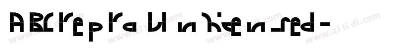 ABCreproUnlicensed字体转换 ABCreproUnlicensed字体转换