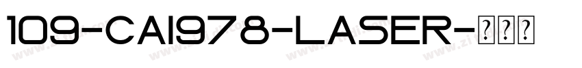 109-CAI978-laser字体转换