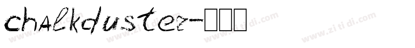 chalkduster字体转换