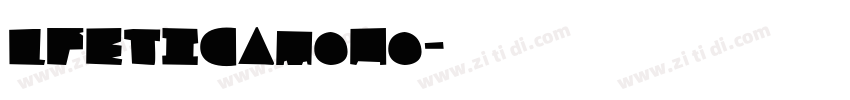 lfEticamono字体转换