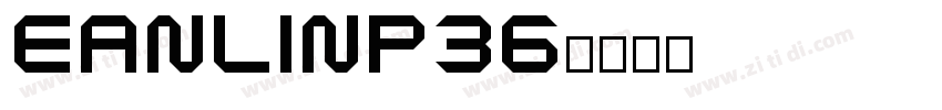 EanLinP36字体转换