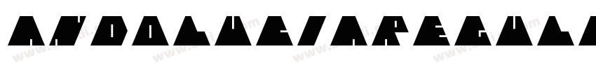 AndoluciaRegular字体转换 AndoluciaRegular字体转换