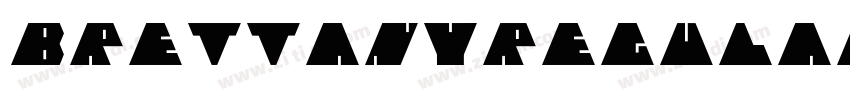 BrettanyRegular字体转换