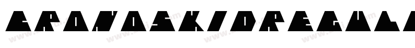 CRONOSKIDRegular字体转换
