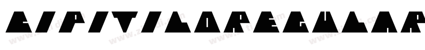 CipitiloRegular字体转换