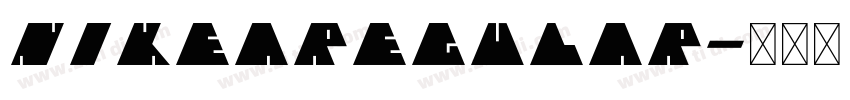 NIKEARegular字体转换