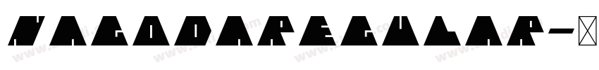 NagodaRegular字体转换