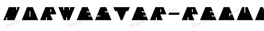 Norwester-Regular字体转换