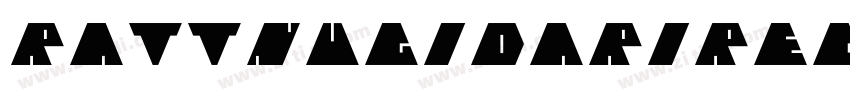 RattnugidariRegular字体转换