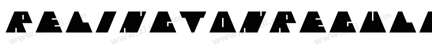 RelingtonRegular字体转换