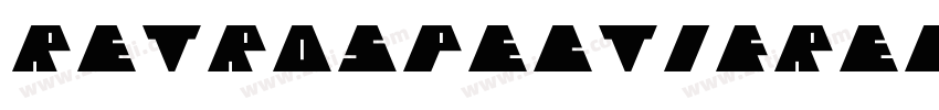 RetrospectifRegular字体转换