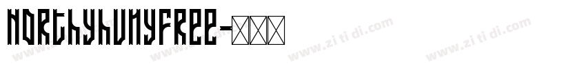 NorthyhunyFree字体转换