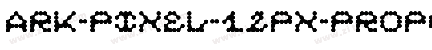ark-pixel-12px-propo字体转换