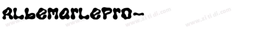 AlbemarlePro字体转换