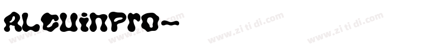 AlcuinPro字体转换