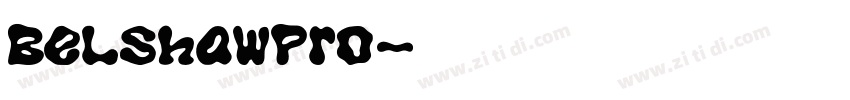 BelshawPro字体转换