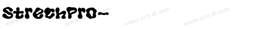 StrechPro字体转换